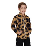 Leopard Print Spots Kids  Windbreaker