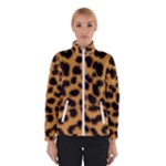 Leopard Print Spots Women s Bomber Jacket