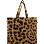 Leopard Print Spots Canvas Travel Bag