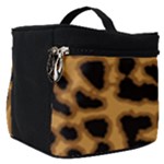 Leopard Print Spots Make Up Travel Bag (Small)