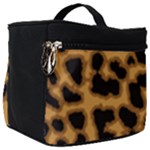 Leopard Print Spots Make Up Travel Bag (Big)