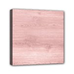 Pink Wood Mini Canvas 6  x 6  (Stretched)