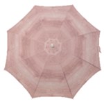 Pink Wood Straight Umbrella