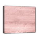 Pink Wood Deluxe Canvas 20  x 16  (Stretched)