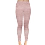 Pink Wood Leggings 