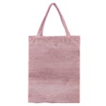 Pink Wood Classic Tote Bag