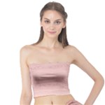 Pink Wood Tube Top