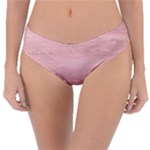 Pink Wood Reversible Classic Bikini Bottoms