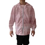 Pink Wood Kids  Hooded Windbreaker