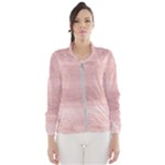 Pink Wood Women s Windbreaker