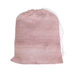 Pink Wood Drawstring Pouch (2XL)