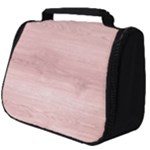 Pink Wood Full Print Travel Pouch (Big)