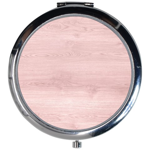 Pink Wood Mini Round Mirror from ArtsNow.com