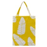 Yellow Banana Leaves Classic Tote Bag