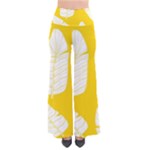 Yellow Banana Leaves So Vintage Palazzo Pants