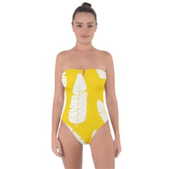 Tie Back One Piece Swimsuit 