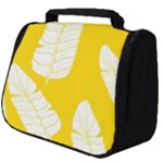 Yellow Banana Leaves Full Print Travel Pouch (Big)