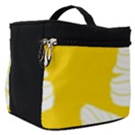 Yellow Banana Leaves Make Up Travel Bag (Small)