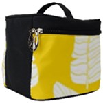 Yellow Banana Leaves Make Up Travel Bag (Big)