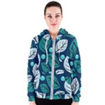 Vibrant Fall Autumn  Women s Zipper Hoodie