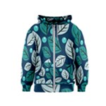 Vibrant Fall Autumn  Kids  Zipper Hoodie