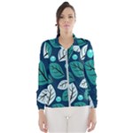 Vibrant Fall Autumn  Women s Windbreaker