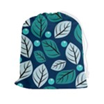 Vibrant Fall Autumn  Drawstring Pouch (2XL)