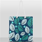 Vibrant Fall Autumn  Full Print Rope Handle Tote (Large)