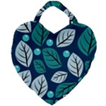 Vibrant Fall Autumn  Giant Heart Shaped Tote