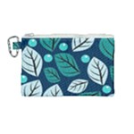 Vibrant Fall Autumn  Canvas Cosmetic Bag (Medium)