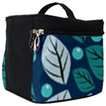 Vibrant Fall Autumn  Make Up Travel Bag (Big)