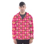 Little Flowers Garden   Men s Hooded Windbreaker