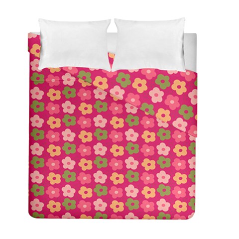 Little Flowers Garden   Duvet Cover Double Side (Full/ Double Size) from ArtsNow.com