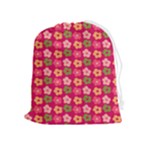 Little Flowers Garden   Drawstring Pouch (XL)