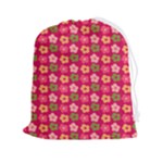 Little Flowers Garden   Drawstring Pouch (2XL)