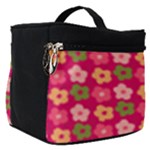 Little Flowers Garden   Make Up Travel Bag (Small)