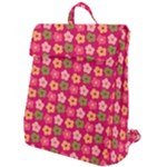 Little Flowers Garden   Flap Top Backpack