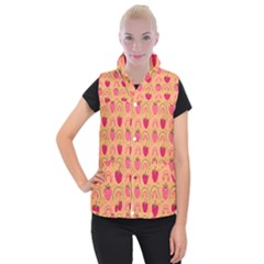 The Cutest Harvest   Women s Button Up Vest from ArtsNow.com