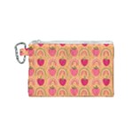 The Cutest Harvest   Canvas Cosmetic Bag (Small)