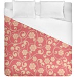 Pink Floral Wall Duvet Cover (King Size)