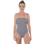 Little Spring Blossom  Tie Back One Piece Swimsuit