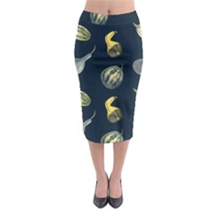 Midi Pencil Skirt 