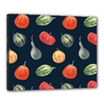 Vintage Vegetables  Canvas 20  x 16  (Stretched)