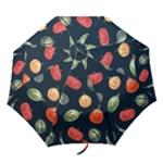 Vintage Vegetables  Folding Umbrella