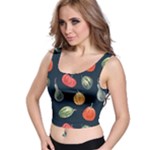 Vintage Vegetables  Crop Top