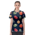 Vintage Vegetables  Women s Sport Mesh Tee