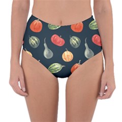 Reversible High-Waist Bikini Bottoms 