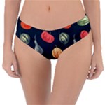 Vintage Vegetables  Reversible Classic Bikini Bottoms