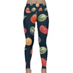 Vintage Vegetables  Lightweight Velour Classic Yoga Leggings