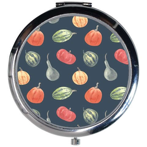 Vintage Vegetables  Mini Round Mirror from ArtsNow.com